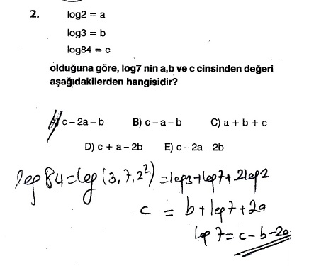 Ayt Rehber Matematik Logaritma Dizi 321 Soruda Bitir Isi Tonguc Akademi 9786057716903